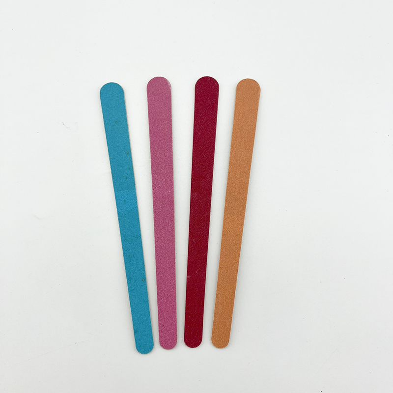 Custom Nail Supplies Colorful Disposable Double Sided Nail Polishing Nail Files