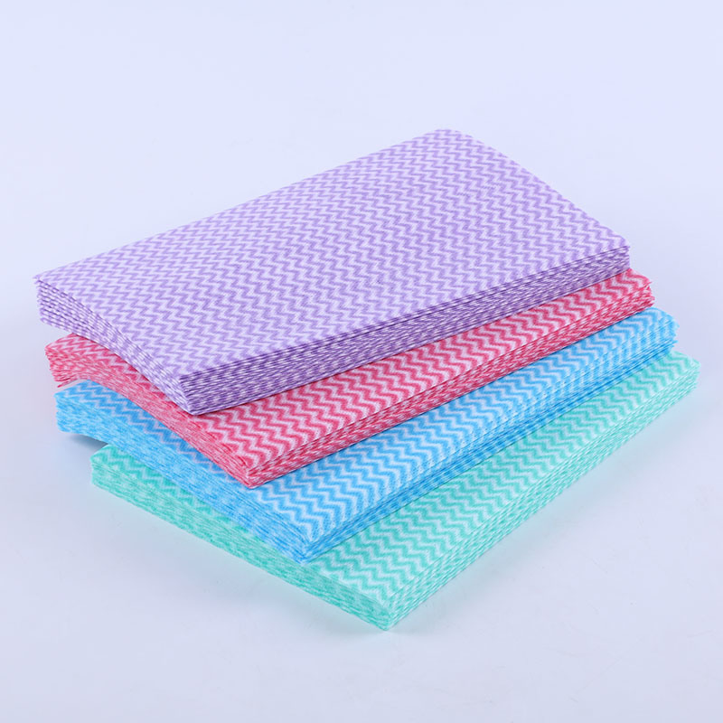 Disposable Biodegradable Dish Towel Super Absorbent Wood Pulp Cloth Kitchen Floor Mop Cleaning Wipe Car Tea Hand Food Quick Dry Cloth with Print