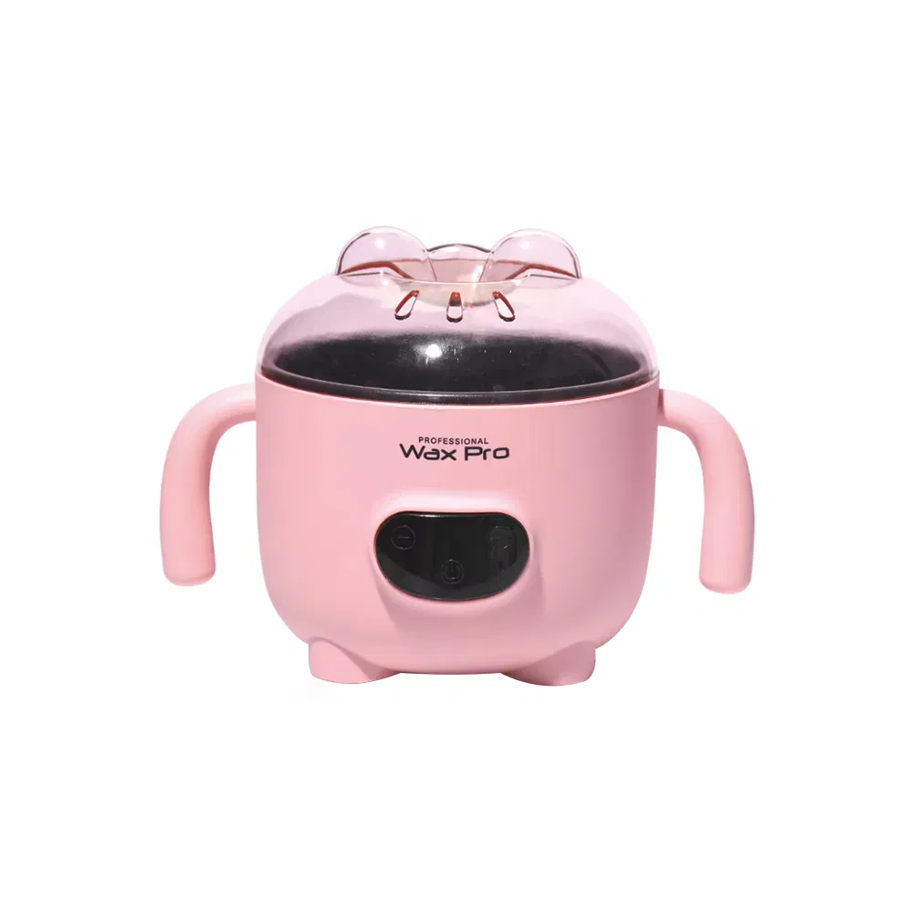 Bear Shape Digital Wax Warmer 200ml Non Stick Dual Handle Mini for Safe Smart Use