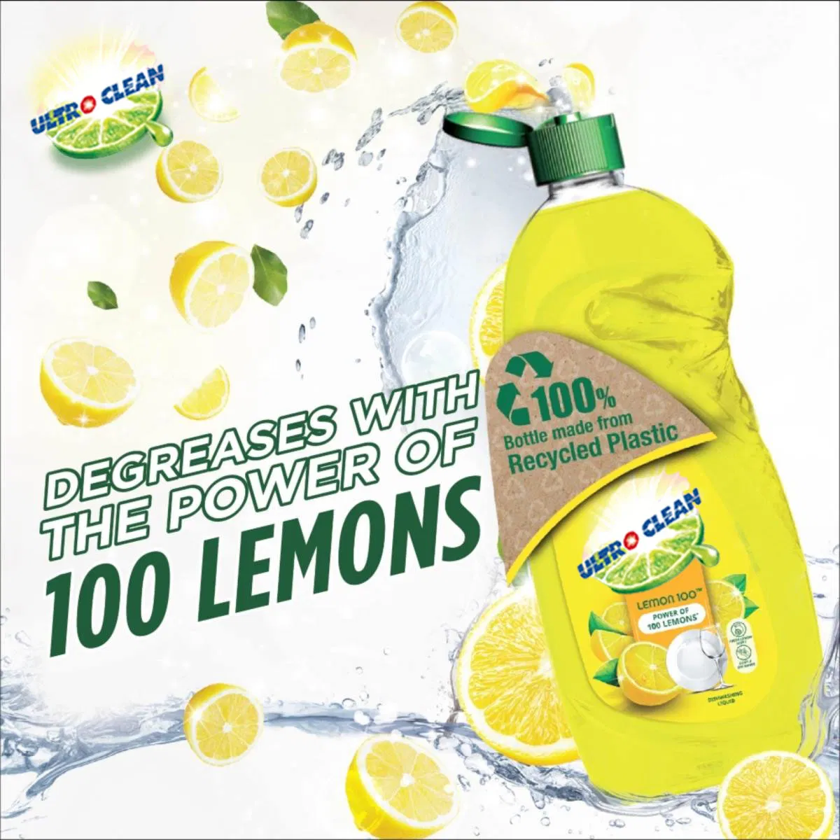 1L Lemon Natural Ingredients Dishwashing Liquid