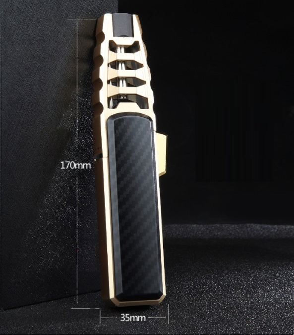 Popular Hot Sell Torch Light for Camping High Quality Refillable Butane Camping Lighter Jet Flame Pen Torch BBQ Kitchen Lighter