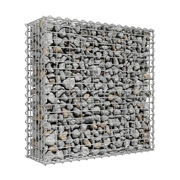 Waterproof PVC Coated Zinc-Alu Wire Hot DIP Galvanizing Welded Wire Mesh Stone Protection Garden Gabion
