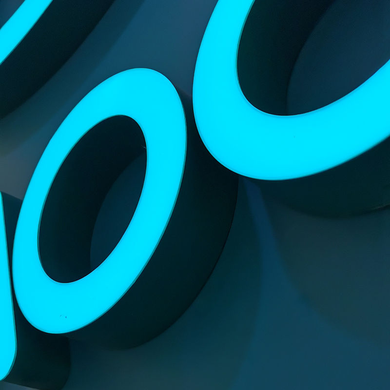 Ezd 3D LED Custom Storefront Logo Facelit LED Outdoor Signage Channel Letters