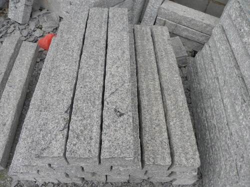 Natural Light Grey Granite Basalt Porphyry Kerbstone Flagstone Curbstone Paving Paver Stone