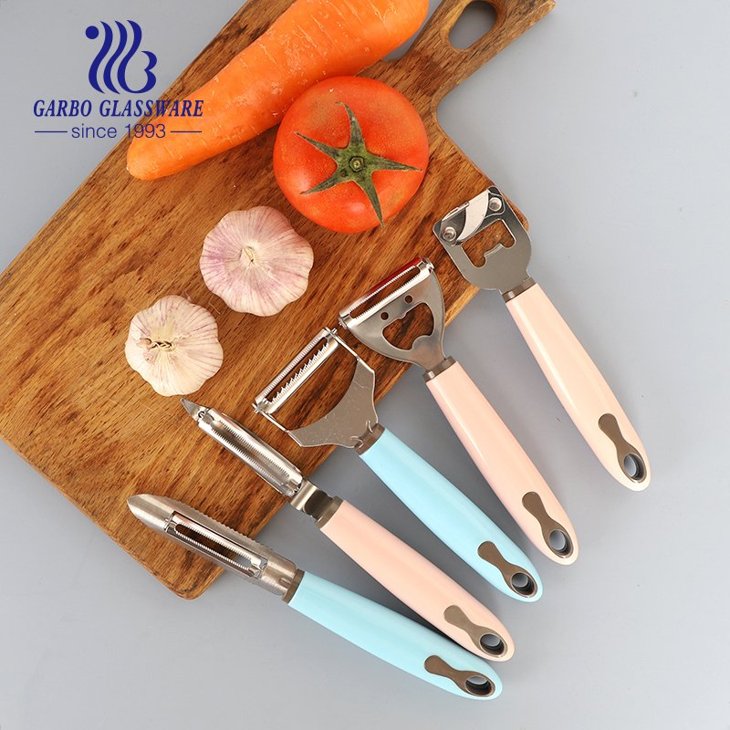 Kitchen Utensils Stainless Steel Peeler with PP Handle Vegetable Grater Peeler Wholesale