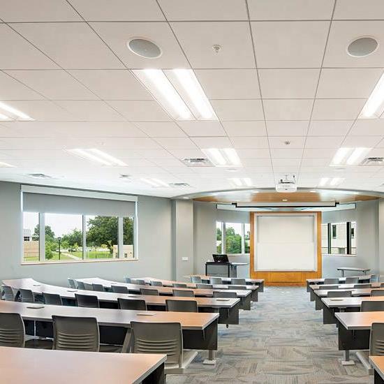 Factory Direct Sales Openable Concealed Edge 22mm Thick Fiberglass Acoustic Ceiling Tile