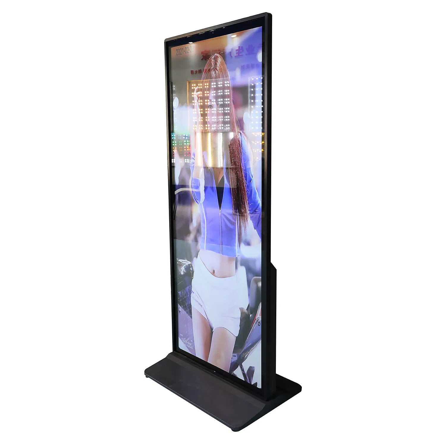 Рекламный киоск 64 дюйма 4K с сенсорным экраном