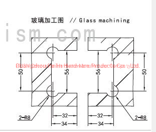 Brass Bathroom Hinge 135 Degree Glass to Glass Shower Room Fittings
