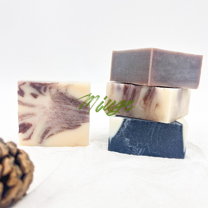 Rose Essential Oil Lavender Cold Process Soap Bath Moisturizing Skin Milk Soaps