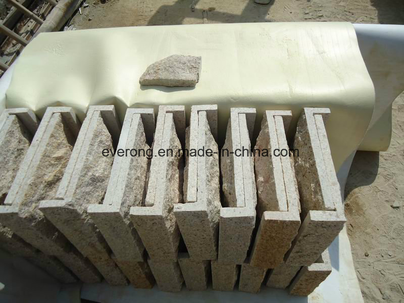 Natural Rusty Yellow Mushroom Ledgestone Wall Tile for Outdoor Wall Panel, Wall Cladding
