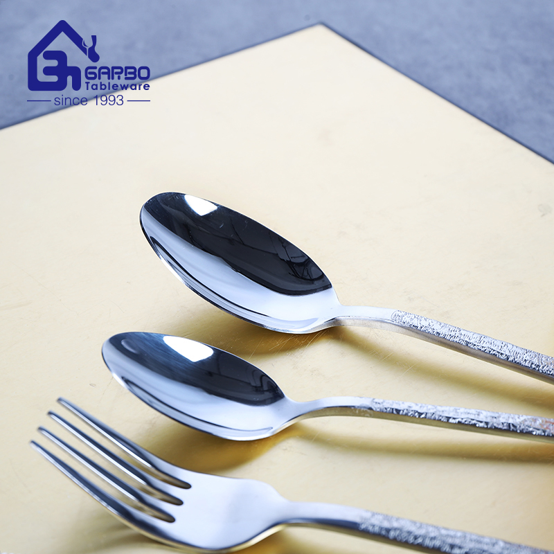 Tock Stainless Steel Dinner Fork Silver Flatware Forks Sets Table Fork 6PCS Sets Stainless Steel Flatware Table Forks Dinner Forks Set of 6 Pieces Middle East