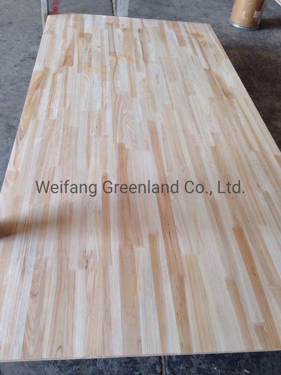 E1 Grade Environmental, 15mm Pine Wood Finger Joint Board for Furniture/Home Decoration