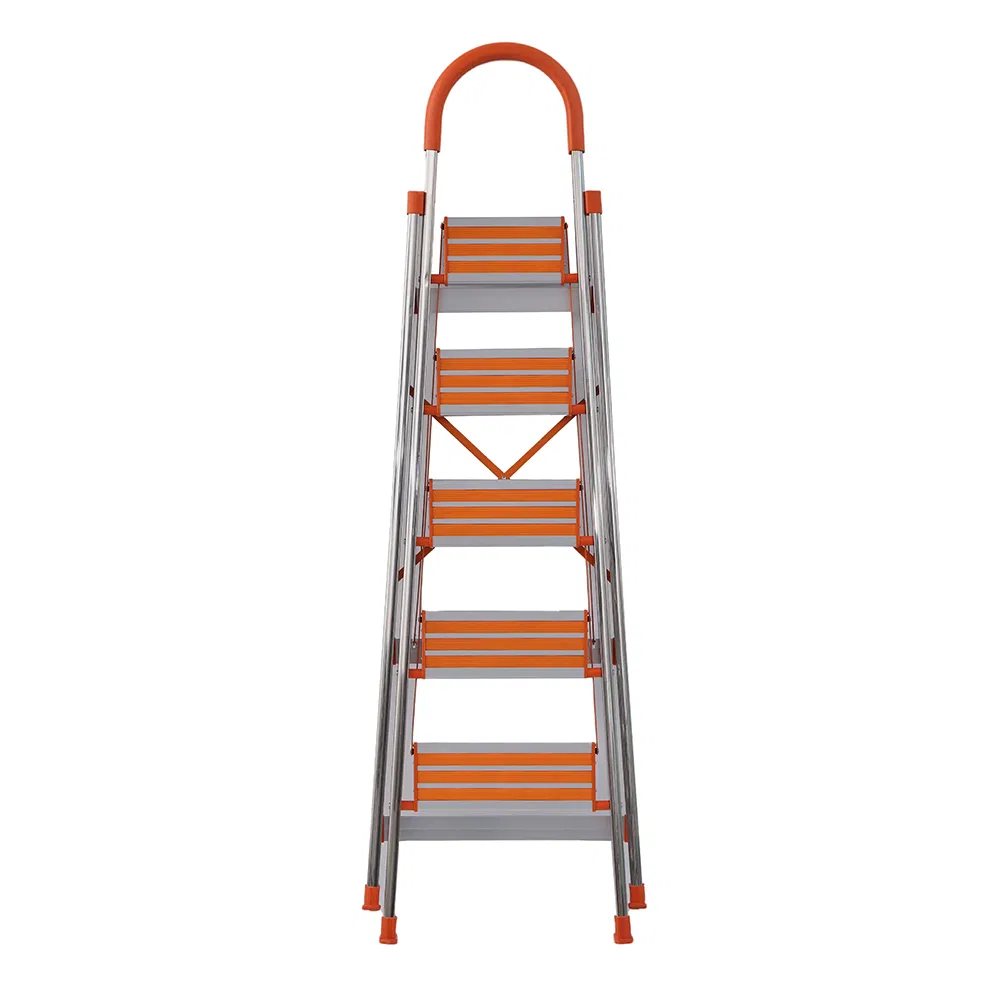High Quality Household Folding Stainless Steel Step Ladder Factory Direct Sale