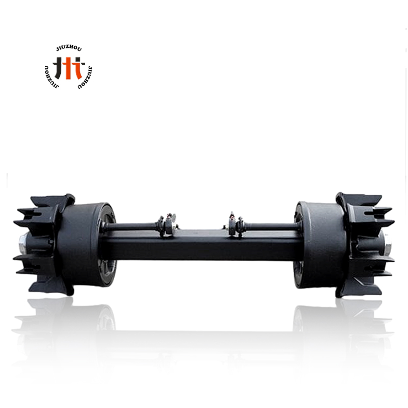 Мощная шестиспицевая ось 12-32т для полуприцепов и внедорожников