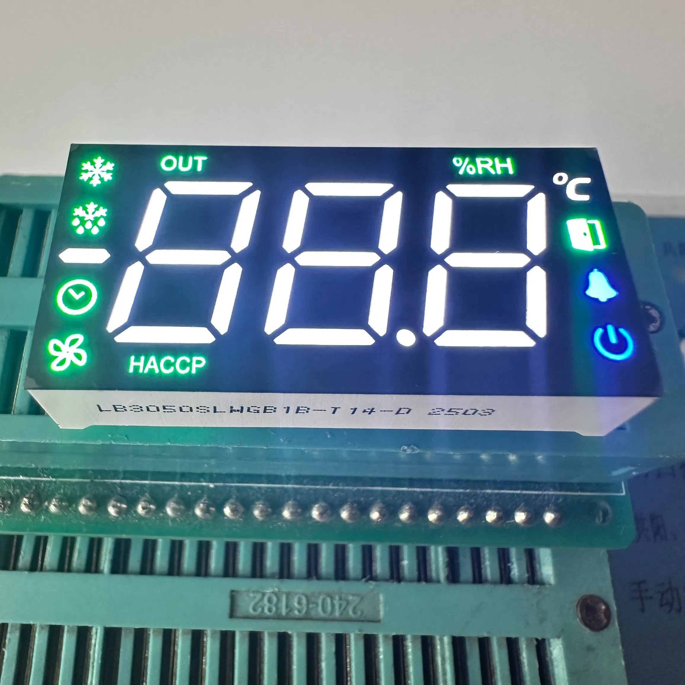 Premium 3 Digit LED Display for Refrigerator Temperature Control