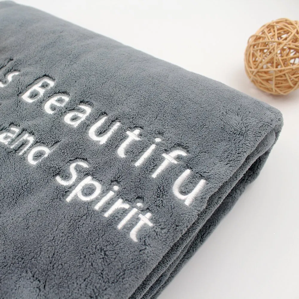 Ultra Soft Luxury Microfiber Coral Velvet Throw Blanket for Couch Sofa and Bed