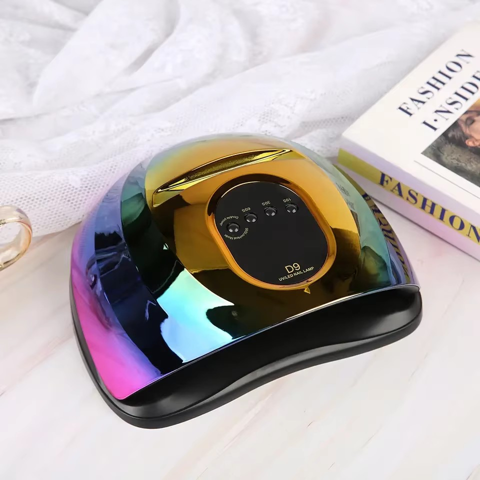 150W D9 Colorful UV LED Nail Lamp 57 LEDs Nail Polish Manicure