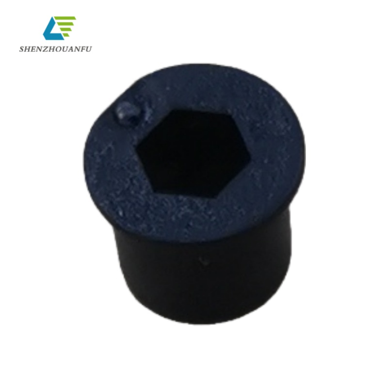 Plastic Bushing with Internal Hex Socket for Mei Scnl6607r RS232 Cashbox ATM Cassette Replacement Part