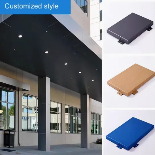 Decorative Aluminum Profiles Cladding Composite Wall Panels Facade Unitized System Tempered Glass Curtain Wall