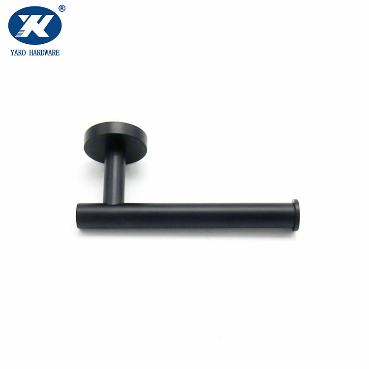 New Design Bathroom Accessories Matt Black Wall Mounted Stainless Steel Towel Bar for Rack Bathroom