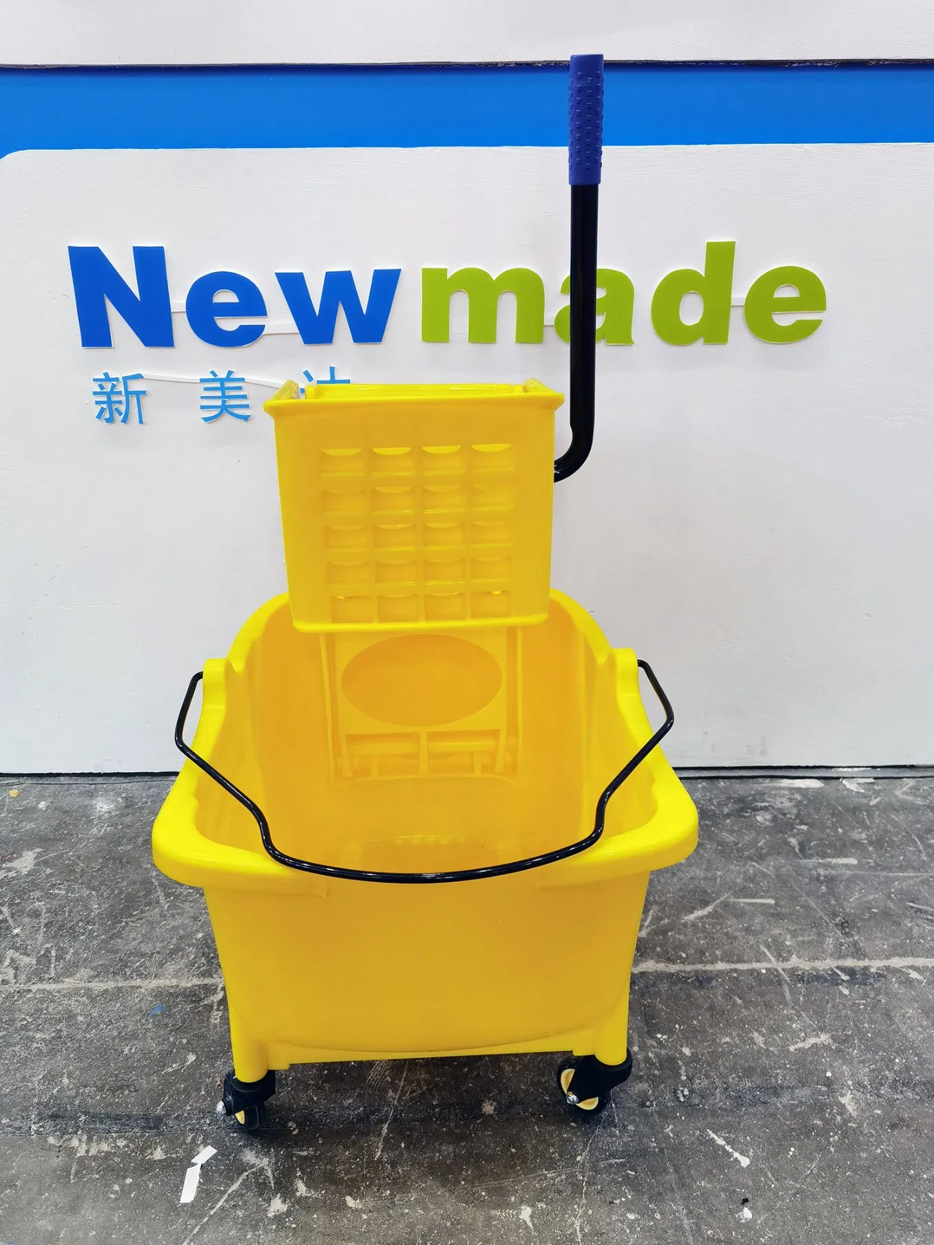 Supply Side-Press Multi-Function Mop Wringer Trolleys Bucket