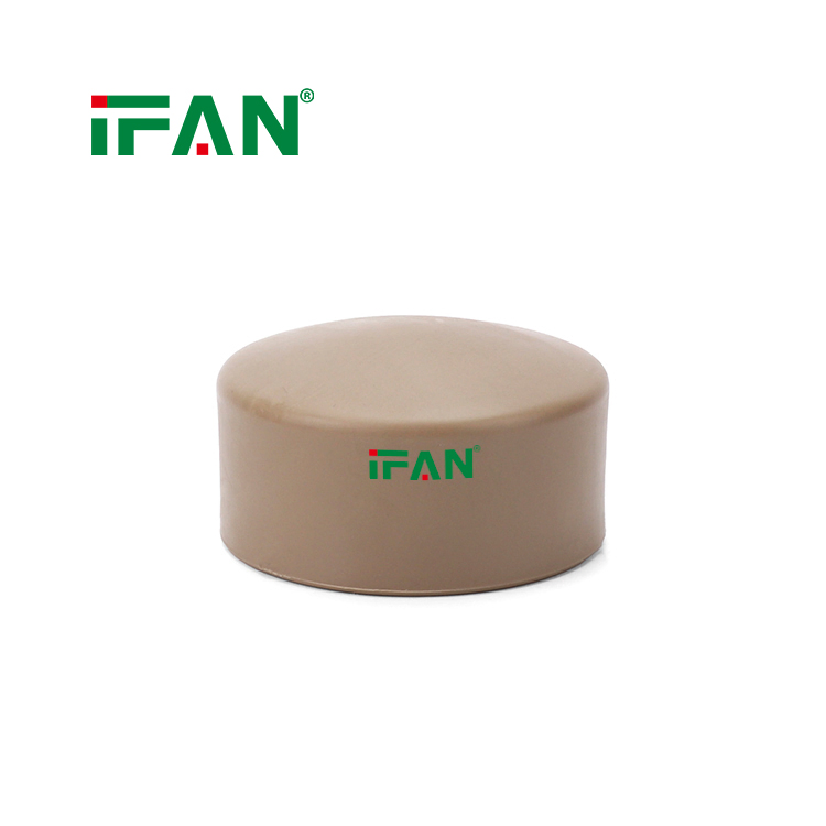 Ifan Factory Price PPR End Cap Libya Grey PPR Pipe Fitting Plastic PPR End Cap for Pipe