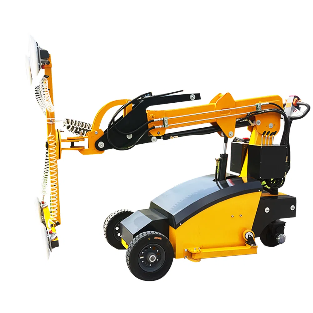 Construction Shovel Rubber Metal Sheet Suction Cup Glass Lifter 400kg Installation Vehicle