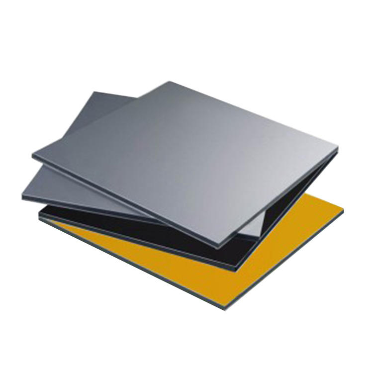 Grey PVDF Coating Aluminum Composite Panel Facade Material ACP