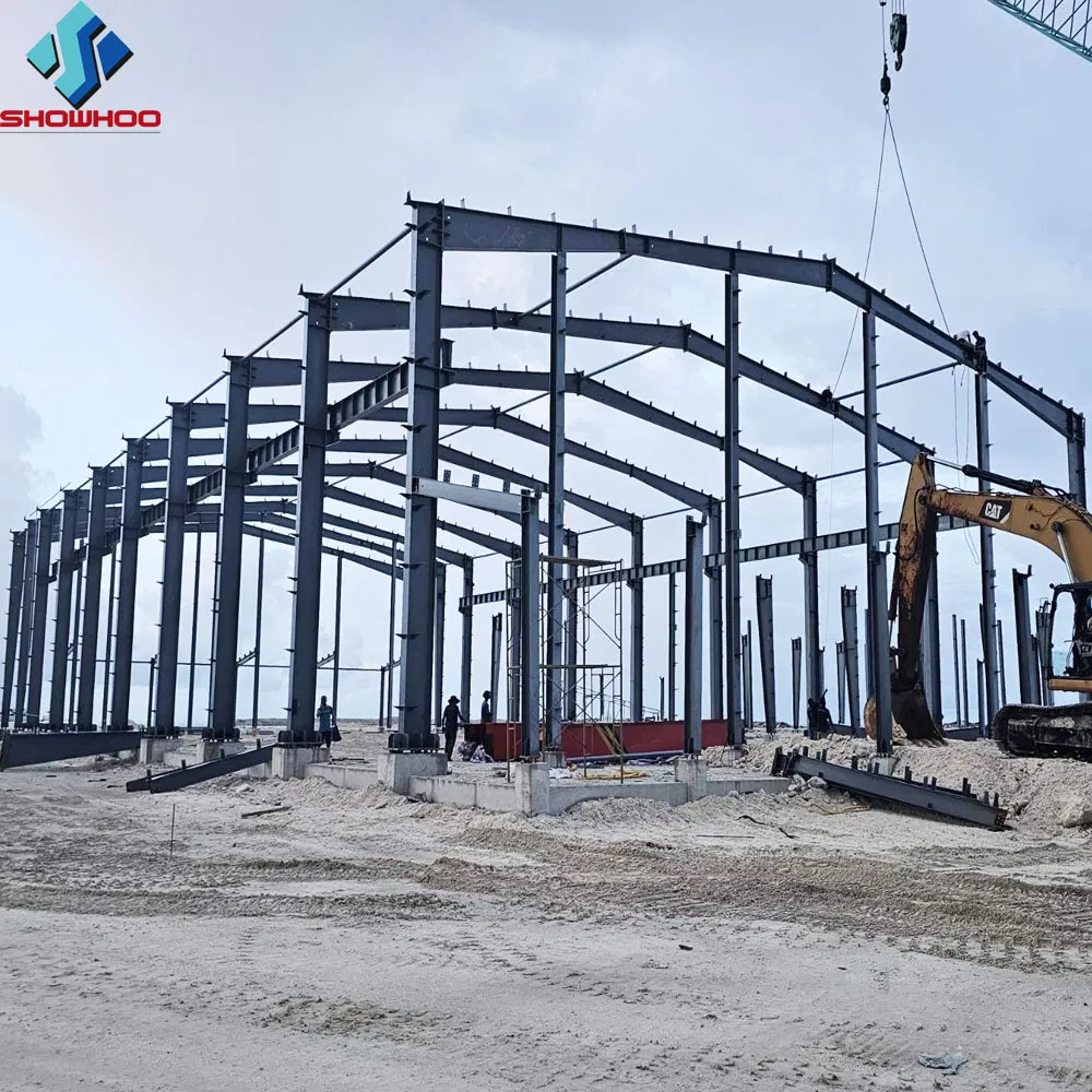 Fast Build Prefabricated Steel Structure Warehouse Peb Building for Industrial Use