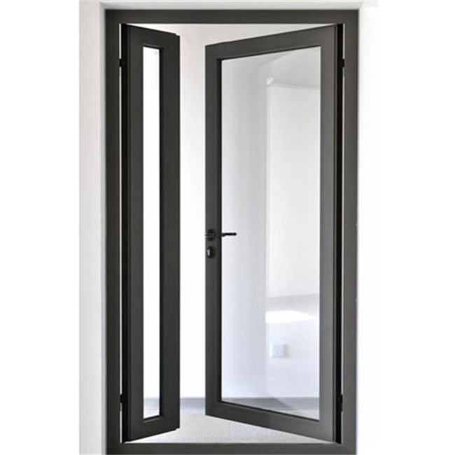 Алюминиевая двустворчатая дверь-жалюзи