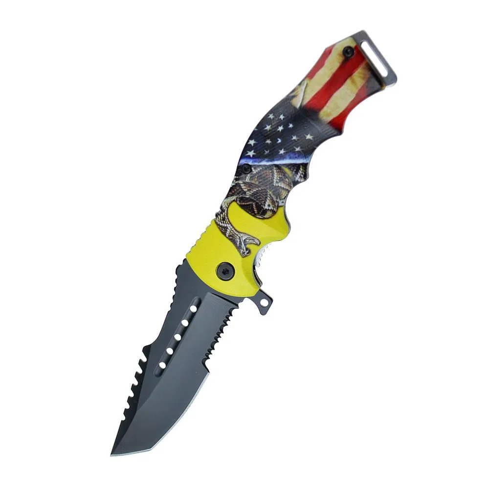 Portable Folding Knife Various Designs for Hunting Outdoor Knife in Stock