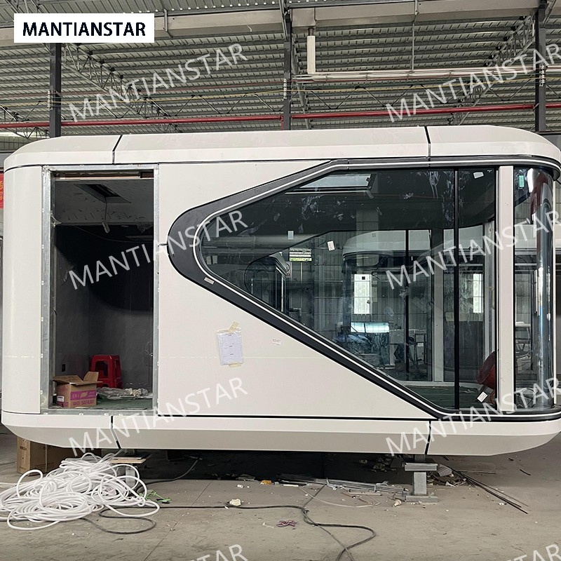 2025 Luxury Vessel Double-Decker Space Capsule House Mobile Capsule Hotel with Px3