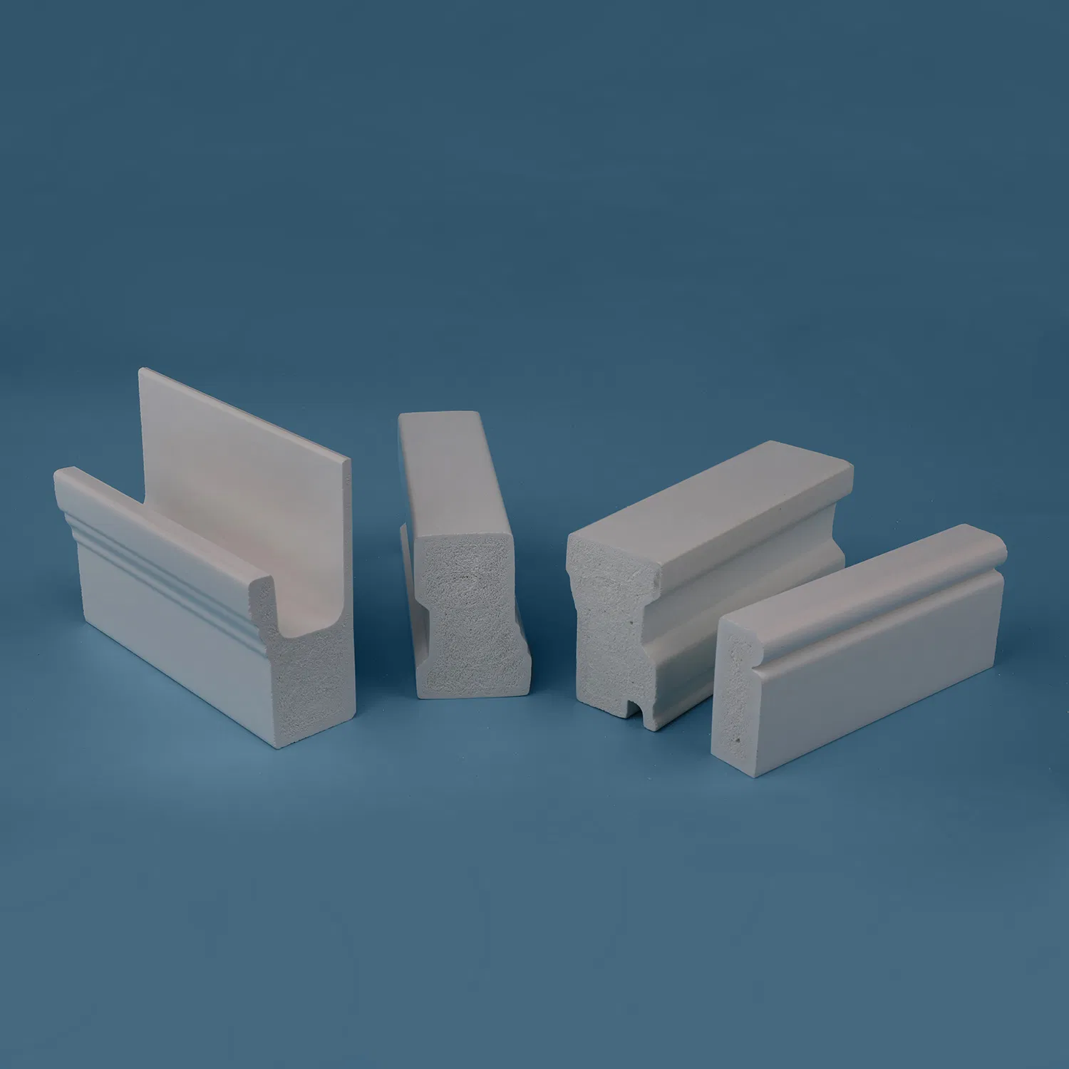Exterior Vinyl Door Trim Molding PVC Casing Moulding