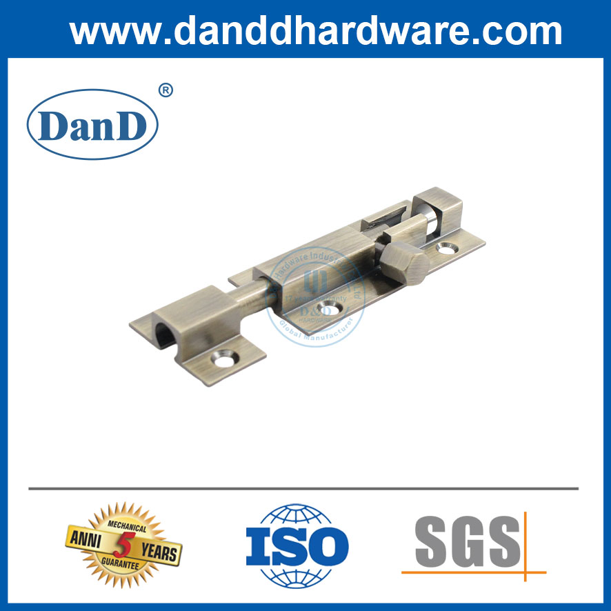 Manufacturer Antique Brass Vertical Door Hardware Latch Bolt for External Door