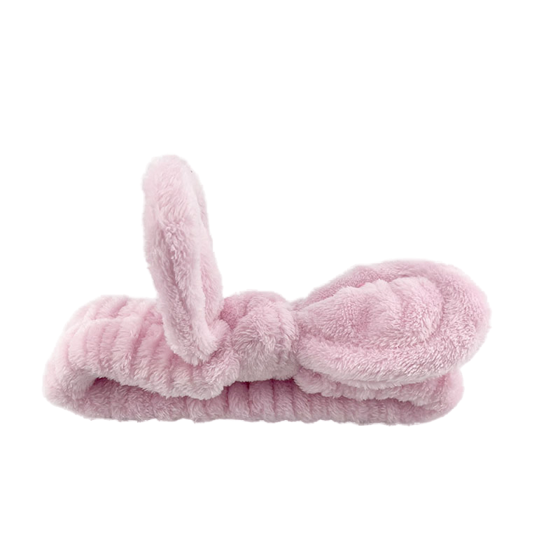 Soft Fleece Head Wraps Elastic SPA Bath Hairband for Shower Super Stretchy for Skincare Makeup
