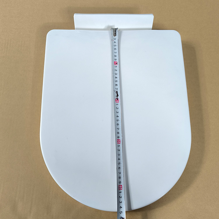 Washable Wc PP Toilet Seat Cover Easy Installation Slow Close Bathroom Toilet Lid