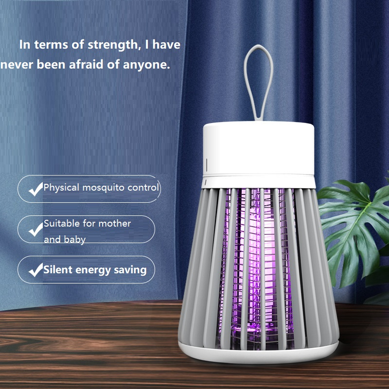 2 in 1 LED Trap Light Indoor Anti Mosquito Killer Repeller Rechargeable Mosquito Zapper