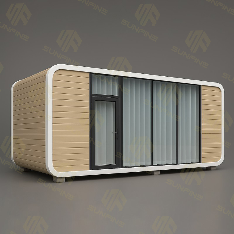 Luxury Apple Cabin Container Office Apple Cabin