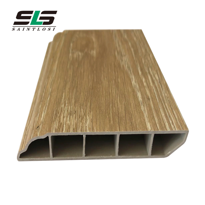 Wood/Spc/PVC/Fiberboard/Solid Vinyl/Laminated/Laminate/Spc Pisos Parquet Floor Tile Accessory Skirting