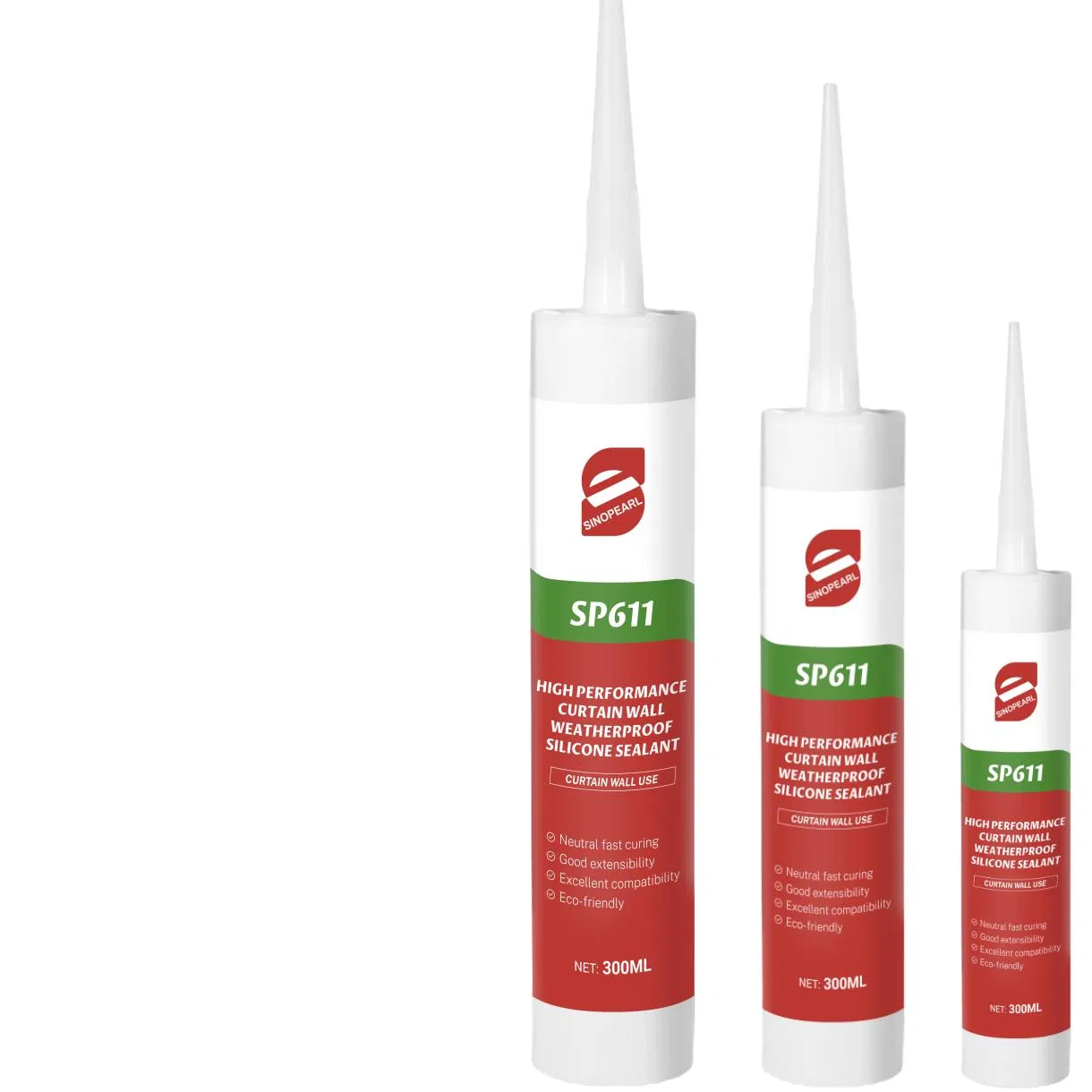 Sp611 High Performance Curtain Wall Weatherproof Silicone Sealant