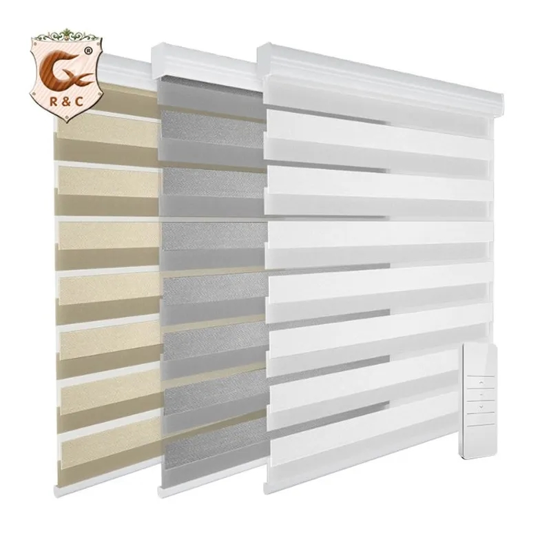 Wholesale Good Quality Smart Electric Zebra Roller Blinds