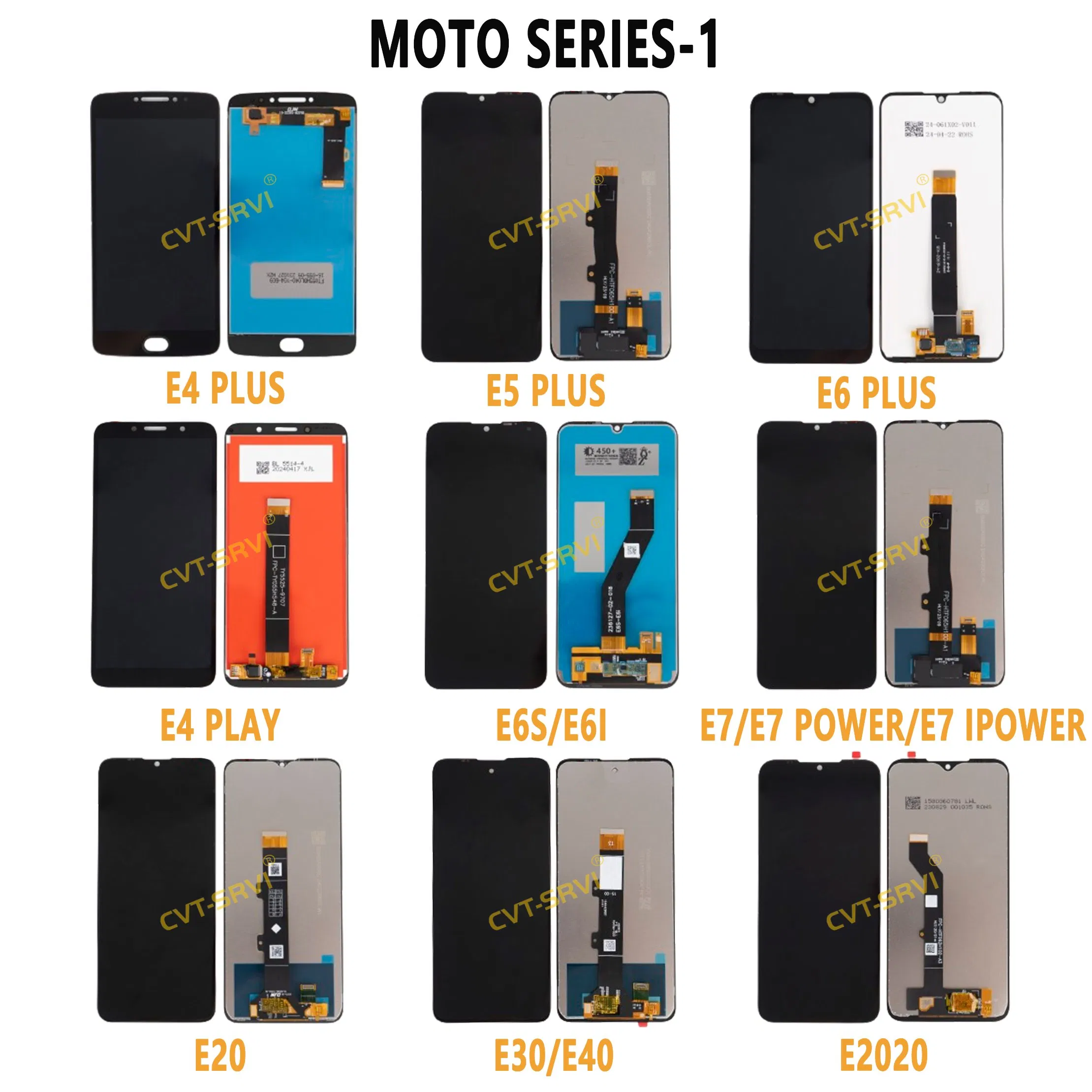 Экран для Motorola Moto E4/E5/E6/E7, E20 Power