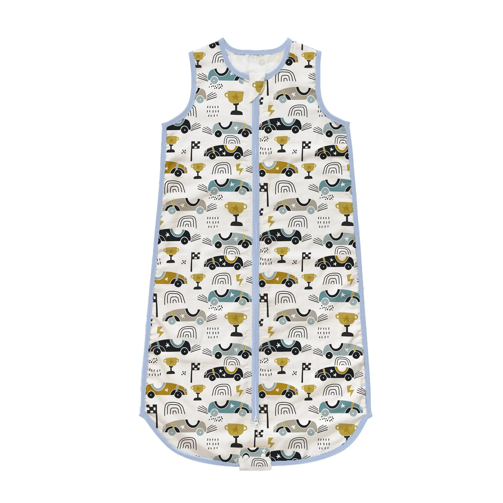 Ultra Soft Jersey Cotton Baby Swaddle Wrap OEM Service Infant Wearable Blanket Super Cozy Baby Sleeping Bag