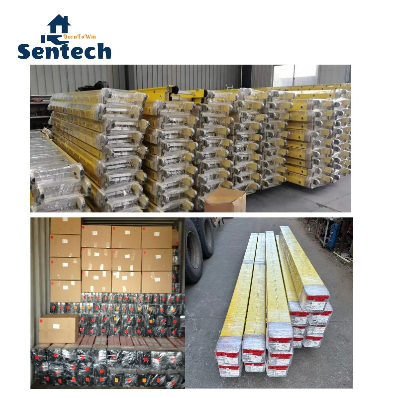 ANSI Standard Non-Conductive Fiberglass Extension Ladder Industrial Use