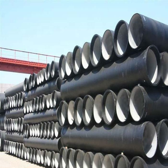 Large Diameter 300mm 6 Meter K7 K8 K9 Cement Coating Round Water Pressure Test Ductile Iron Pipe