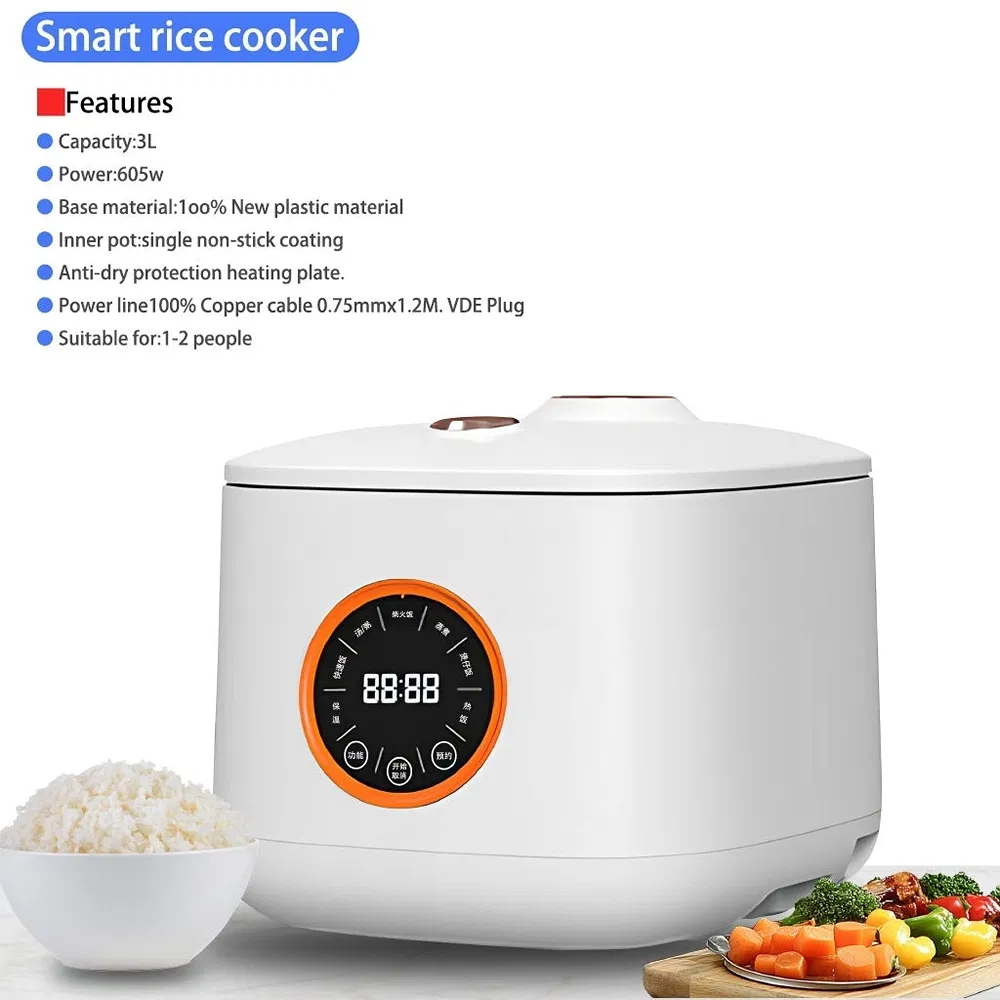 Durable Alloy Electric Rice Cooker for Everyday Home Use