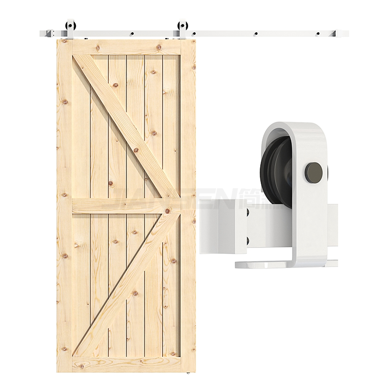 Premium Mini Barn Door Hardware Kit for Stylish Cabinets