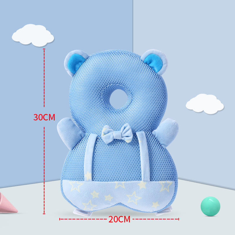 Factory Hot Selling Adjustable Cotton Baby Head Protector Backpack Safety Pad Walker