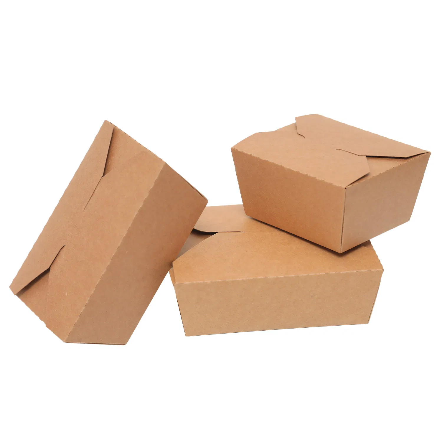Custom Disposable Restaurant Take Away Lunch Packing Boxes for Fast Food