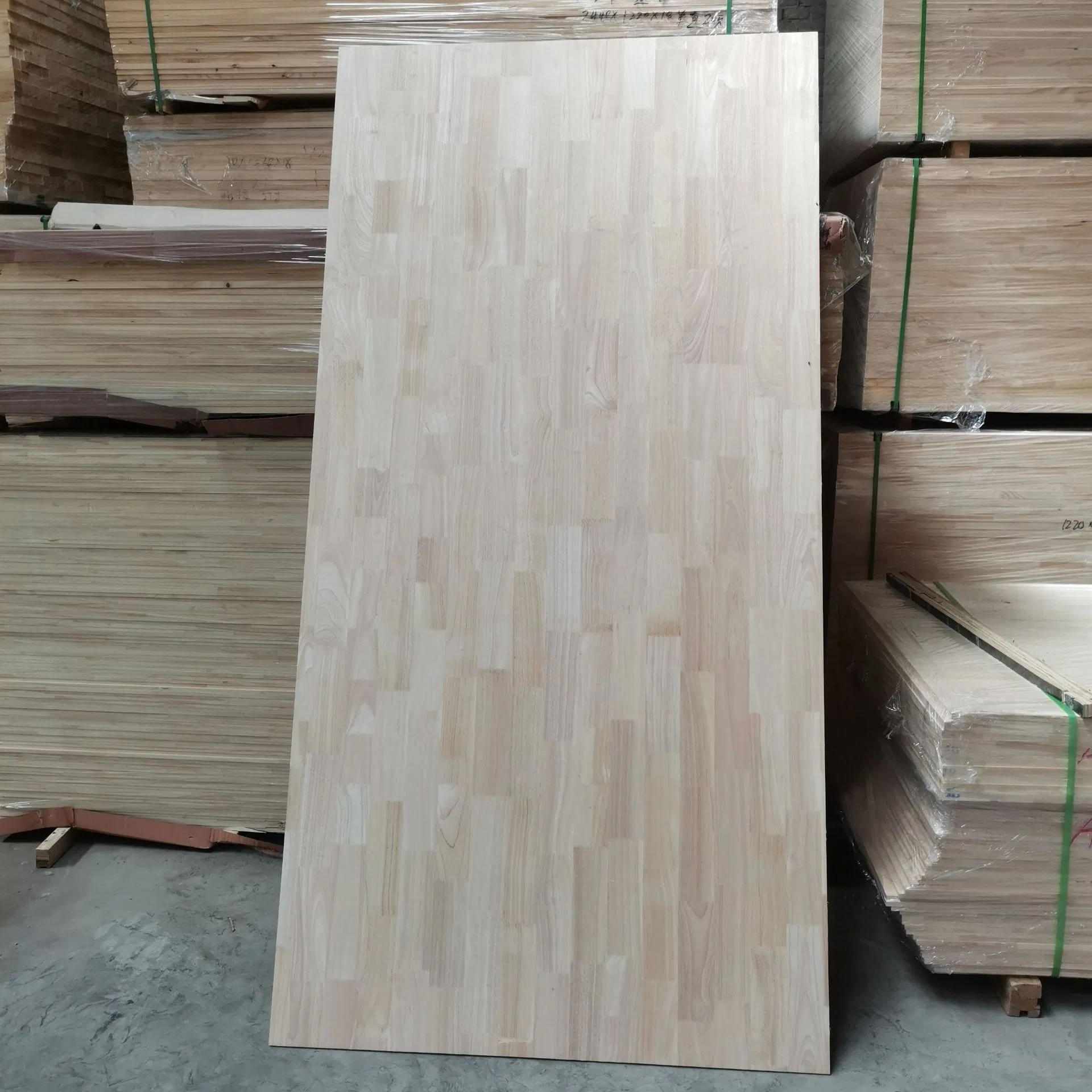 Rubber Wood Finger Joint Board Double-Sided AA Grade Solid Panel